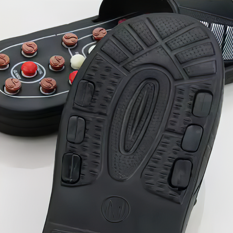 Talpmasszírozó Akupresszúrás Papucs