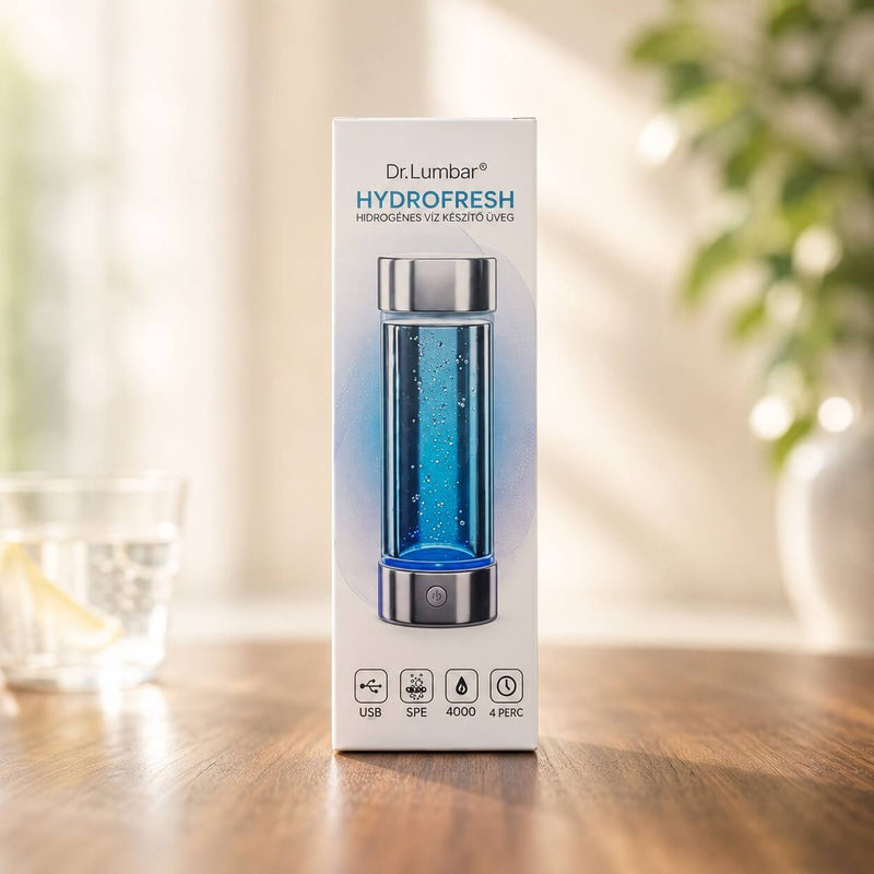 HydroFresh Hidrogénes Víz Készítő Üveg