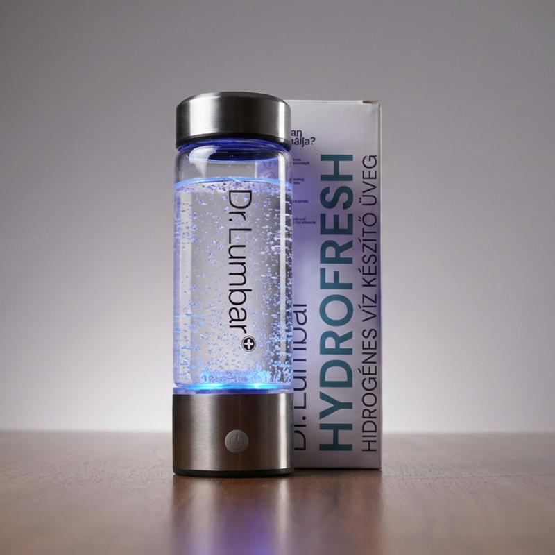 Hydrofresh Hidrogénes víz készítő üveg