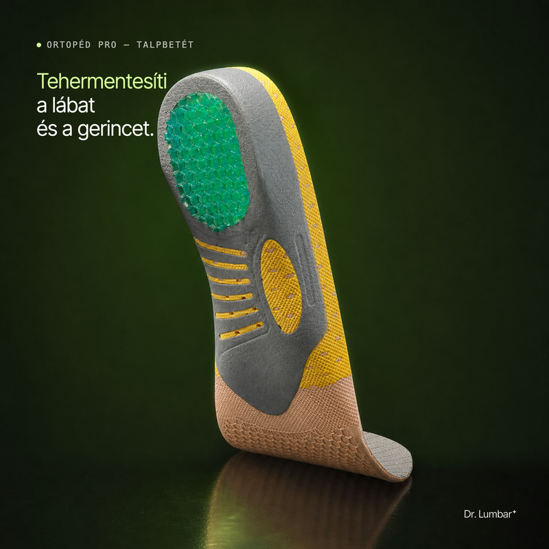 Ortopéd Pro Talpbetét Plantar Fasciitis Enyhítésére
