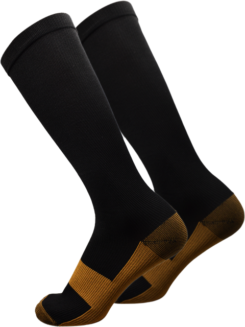 Antifungális Kompressziós Zokni Rézszálakkal