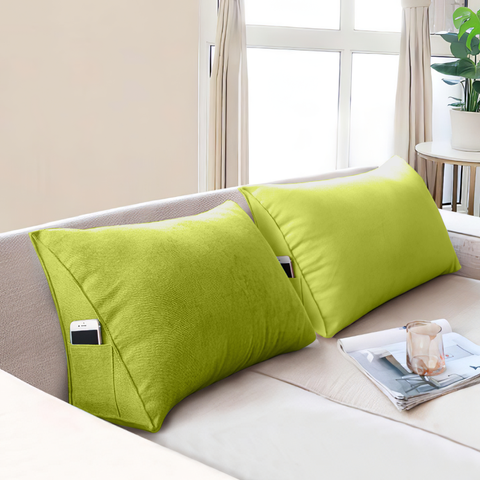 ComfyMate - Prémium, Zsebes Hátpárna olvasáshoz & pihenéshez - kanapéra & ágyra