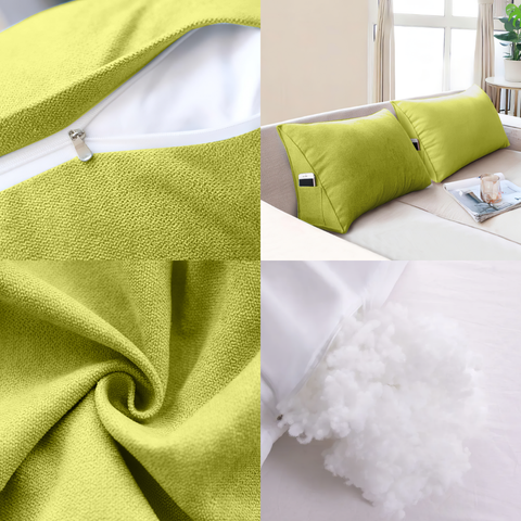 ComfyMate - Prémium, Zsebes Hátpárna olvasáshoz & pihenéshez - kanapéra & ágyra