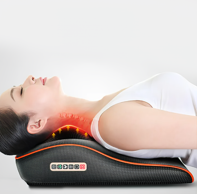 Melegíthető Shiatsu Masszázspárna és Hátmasszírozó