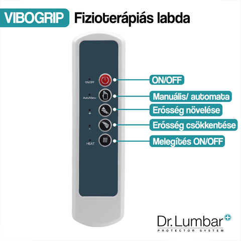 VibroGrip - Ujjrehabilitációs Fizioterápiás Vibráló Labda