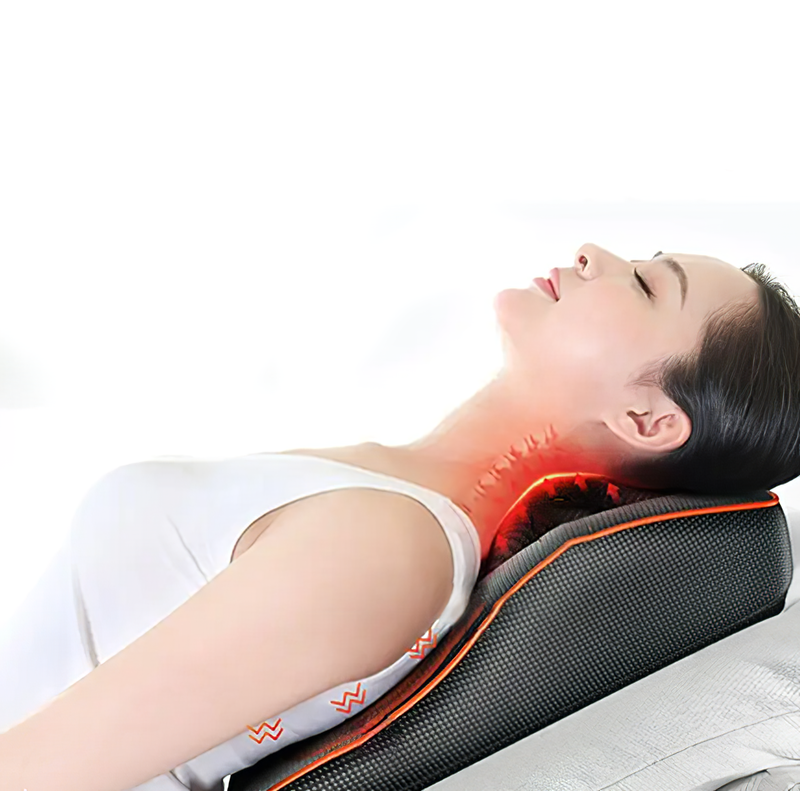 Melegíthető Shiatsu Masszázspárna és Hátmasszírozó