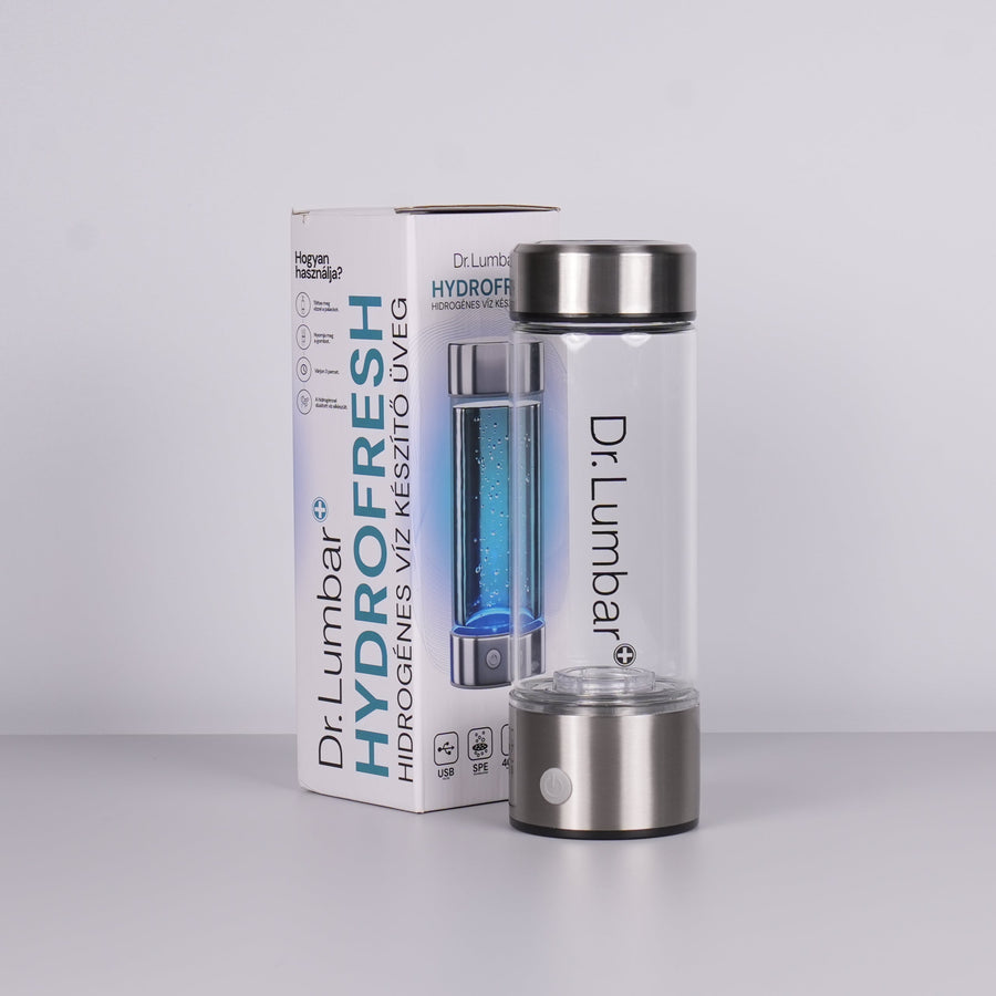 Hydrofresh Hidrogénes víz készítő üveg