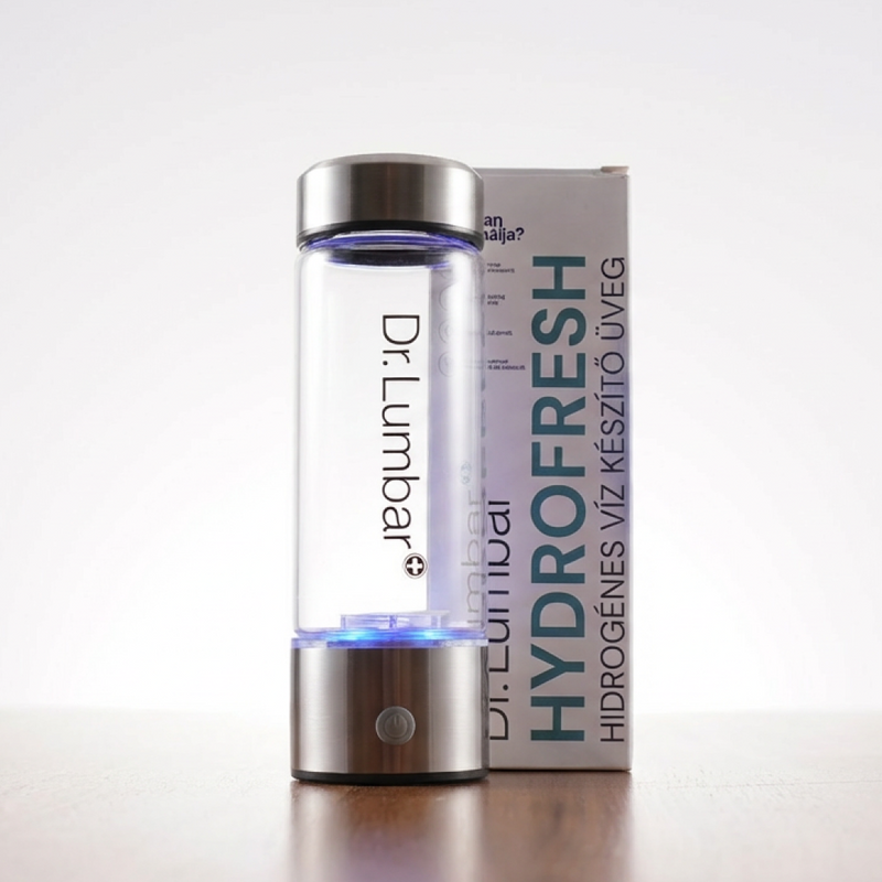 Hydrofresh Hidrogénes víz készítő üveg