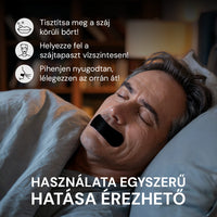 BreatheEase Légzéstámogató & Alvássegítő Szájtapasz