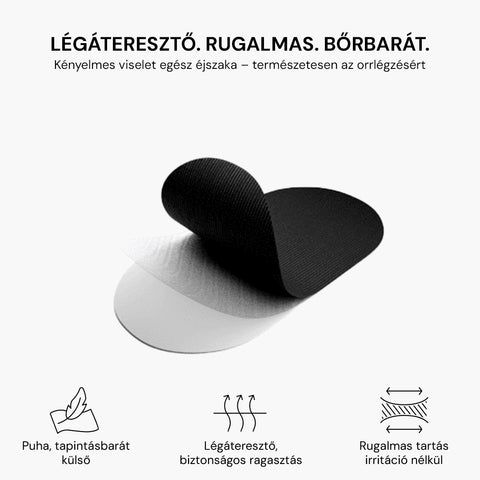 BreatheEase Légzéstámogató & Alvássegítő Szájtapasz