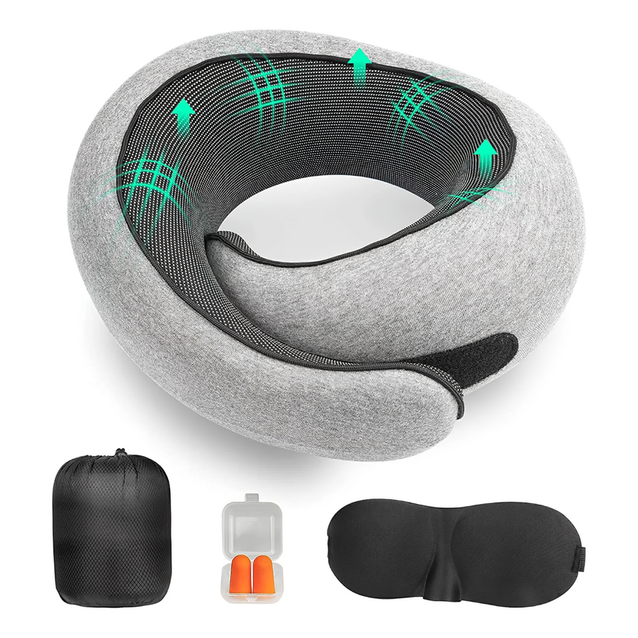 TravelBuddy - Prémium Ergonomikus Nyakpárna Utazáshoz