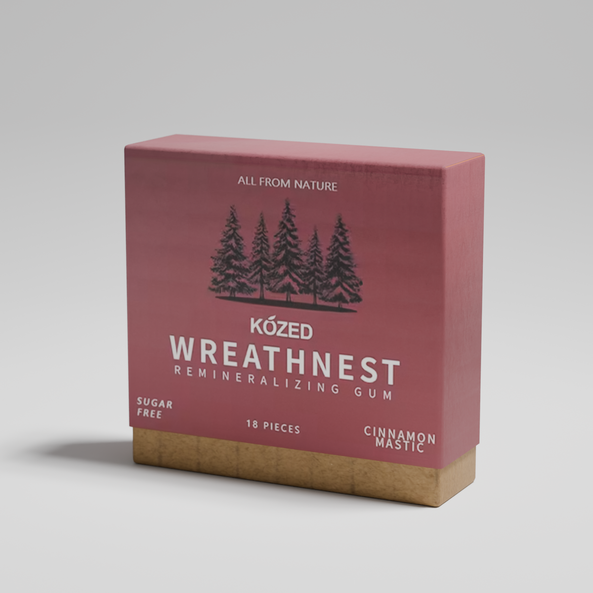 PureWhite Gum Cukormentes Remineralizáló Fogtisztító Rágógumi