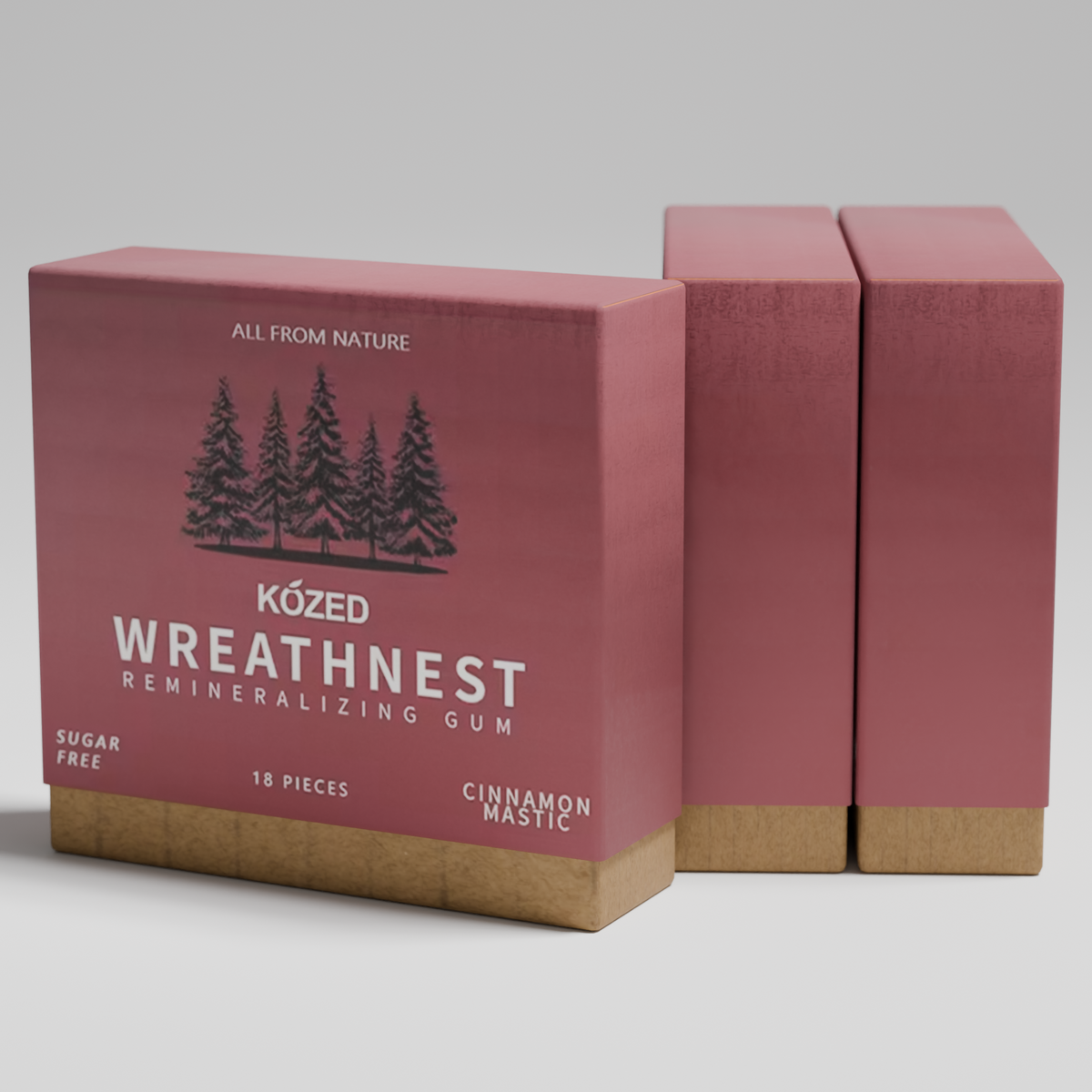 PureWhite Gum Cukormentes Remineralizáló Fogtisztító Rágógumi
