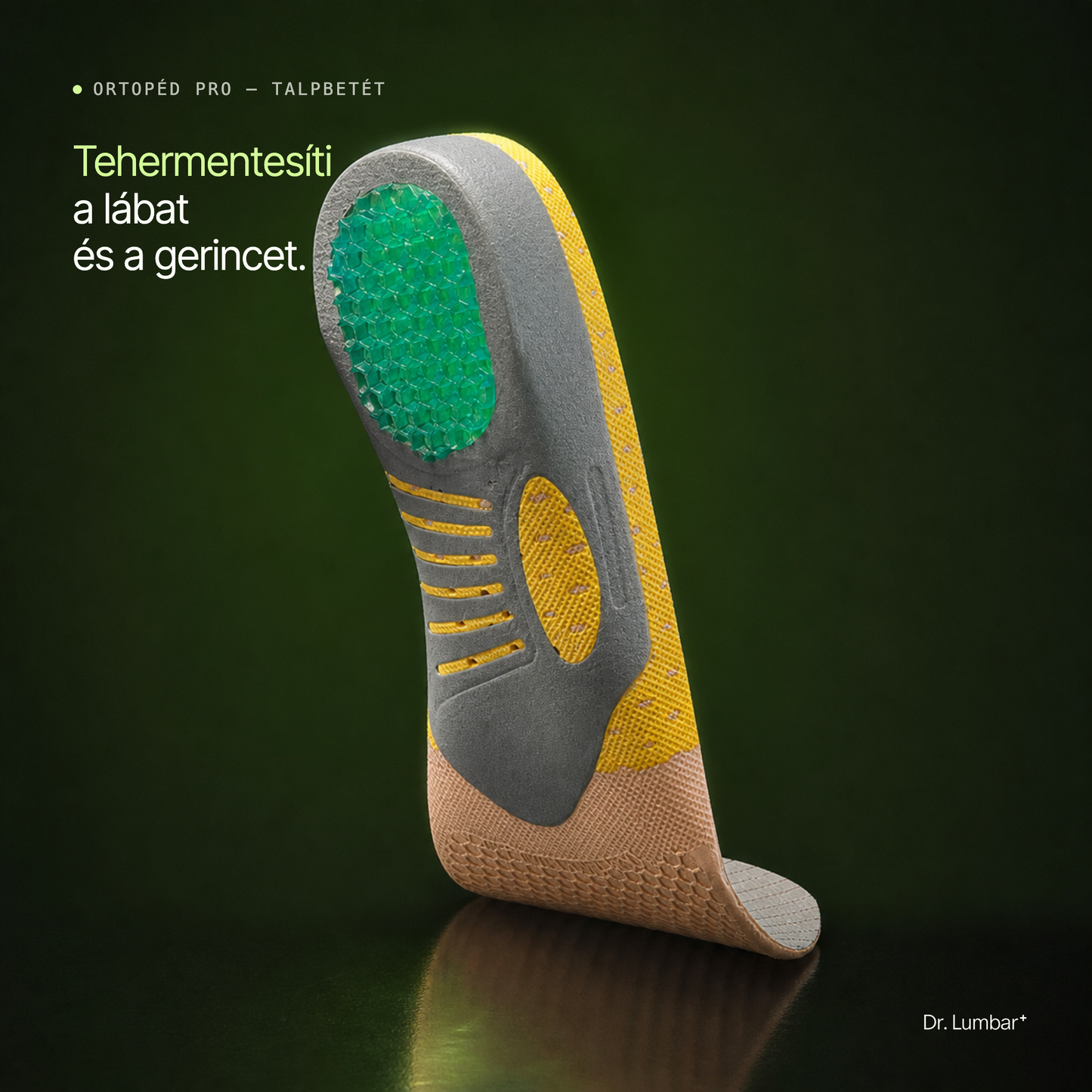 Ortopéd Pro Talpbetét Plantar Fasciitis Enyhítésére