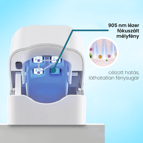 Hordozható Fényterápiás Körömápoló Készülék