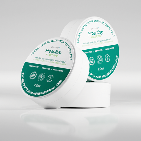 Proactive Foot Care+ Kakaóvajas Sarok és Lábfejkrém Repedezett Lábbőrre 100ml