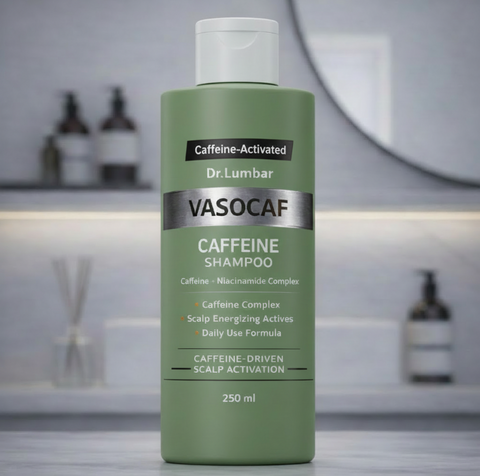 Vasocaf Energizáló Sampon Koffein kivonattal hajullás ellen