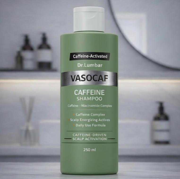 Vasocaf Energizáló Sampon Koffein kivonattal hajullás ellen