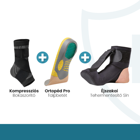 Plantar Pro 24 órás Nyomásterápiás Tehermentesítő és Szalagnyújtó  Rendszer™