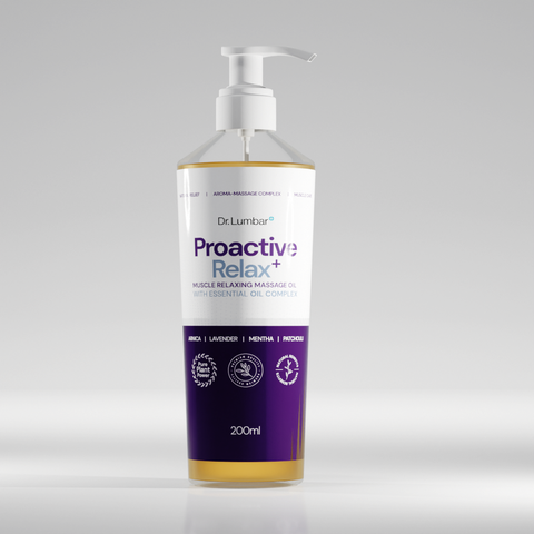 Proactive Relax+ Izomlazító Masszázsolaj Esszenciális Összetevőkkel