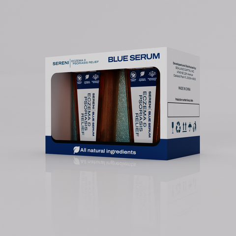 Sereni Blue Pikkelysömör és Ekcéma Elleni Regeneráló Szérum